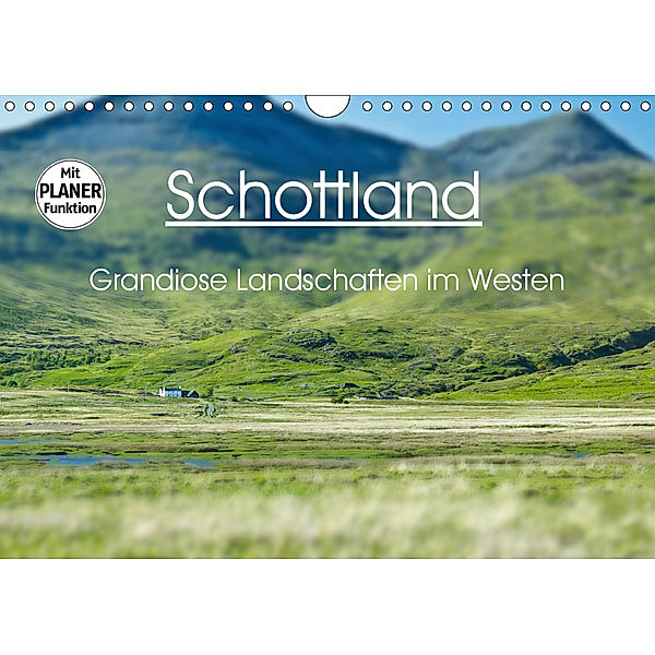 Schottland - grandiose Landschaften im Westen (Wandkalender 2019 DIN A4 quer), Anja Schäfer