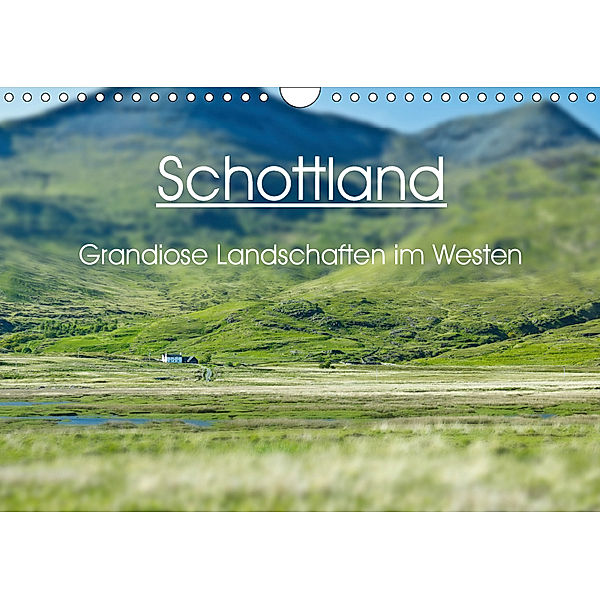 Schottland - grandiose Landschaften im Westen (Wandkalender 2019 DIN A4 quer), Anja Schäfer