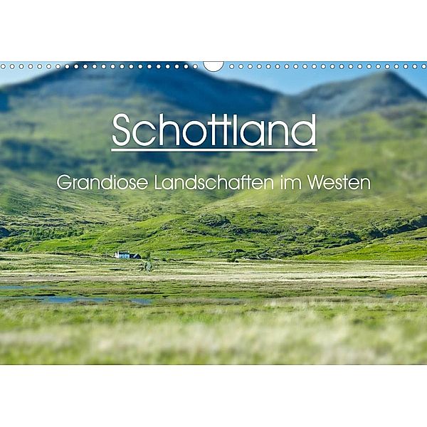 Schottland - grandiose Landschaften im Westen (Wandkalender 2023 DIN A3 quer), Anja Schäfer