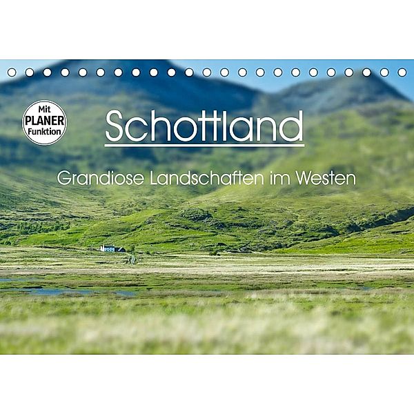 Schottland - grandiose Landschaften im Westen (Tischkalender 2023 DIN A5 quer), Anja Schäfer