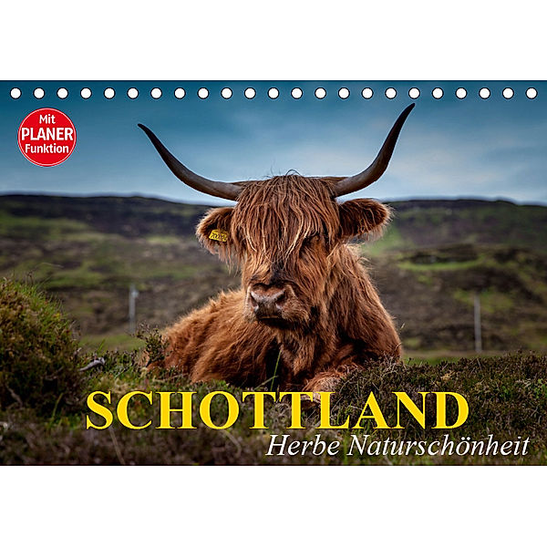 Schottland. Herbe Naturschönheit (Tischkalender 2019 DIN A5 quer), Elisabeth Stanzer
