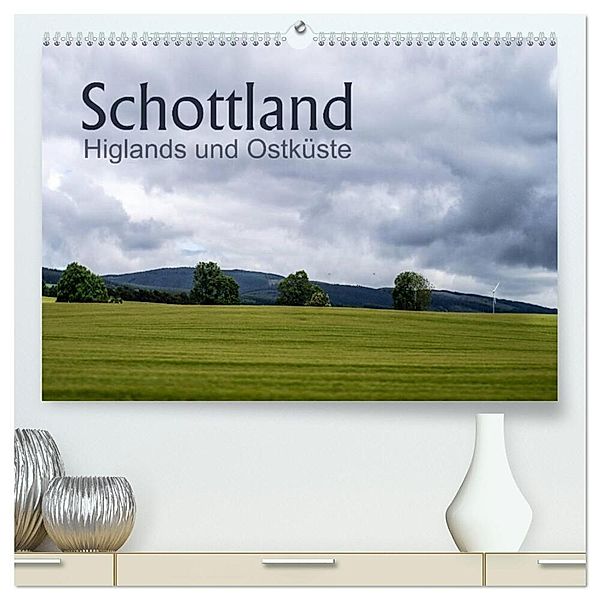 Schottland Highlands und Ostküste (hochwertiger Premium Wandkalender 2024 DIN A2 quer), Kunstdruck in Hochglanz, Christiane calmbacher