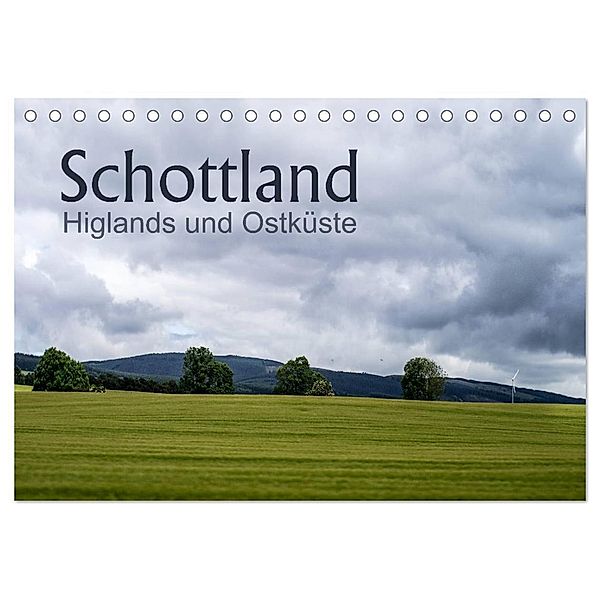Schottland Highlands und Ostküste (Tischkalender 2025 DIN A5 quer), CALVENDO Monatskalender, Calvendo, Christiane calmbacher