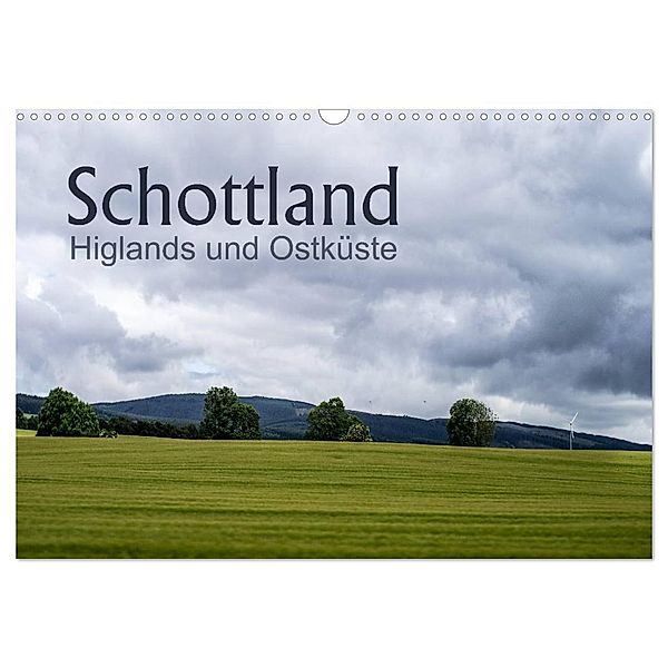 Schottland Highlands und Ostküste (Wandkalender 2024 DIN A3 quer), CALVENDO Monatskalender, Christiane calmbacher