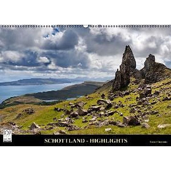 SCHOTTLAND - HIGHLIGHTS (Wandkalender 2016 DIN A2 quer), Rainer Kuczinski