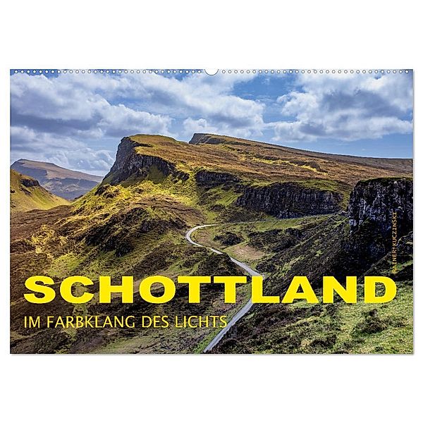 Schottland - Im Farbklang des Lichts (Wandkalender 2024 DIN A2 quer), CALVENDO Monatskalender, Rainer Kuczinski