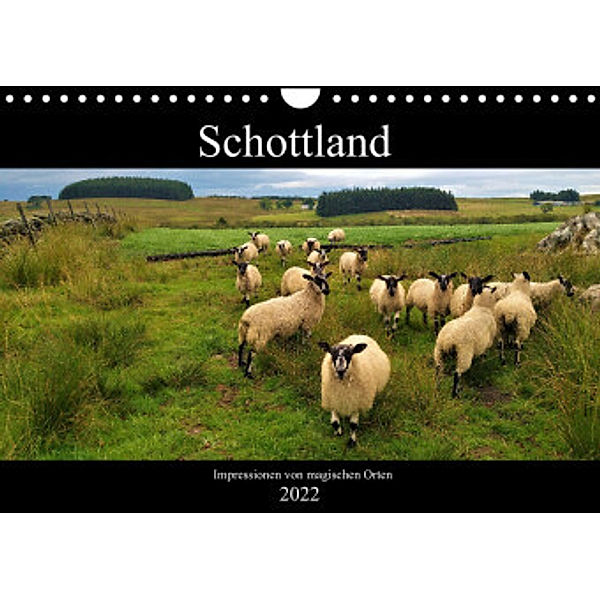 Schottland - Impressionen von magischen Orten (Wandkalender 2022 DIN A4 quer), Monika Böhme-Garnweidner