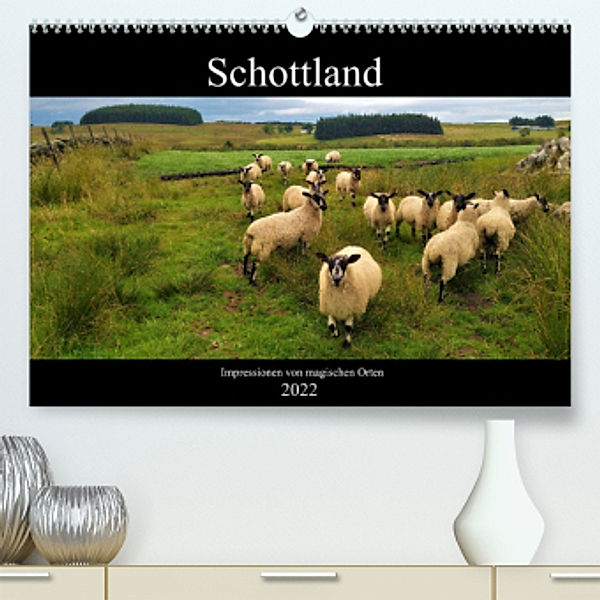 Schottland - Impressionen von magischen Orten (Premium, hochwertiger DIN A2 Wandkalender 2022, Kunstdruck in Hochglanz), Monika Böhme-Garnweidner