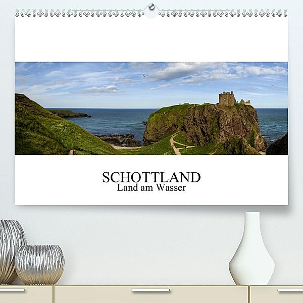 Schottland - Land am Wasser(Premium, hochwertiger DIN A2 Wandkalender 2020, Kunstdruck in Hochglanz), Norbert Gronostay