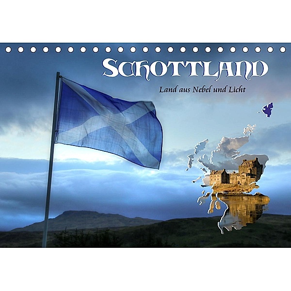 Schottland - Land aus Nebel und Licht (Tischkalender 2020 DIN A5 quer), Dirk Stamm