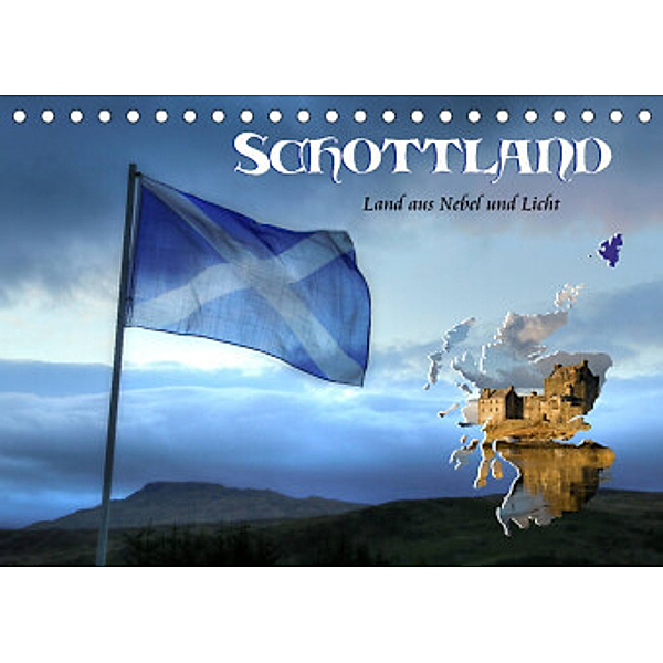 Schottland - Land aus Nebel und Licht (Tischkalender 2022 DIN A5 quer), Dirk Stamm