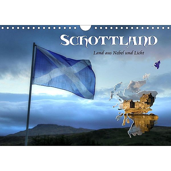 Schottland - Land aus Nebel und Licht (Wandkalender 2021 DIN A4 quer), Dirk Stamm