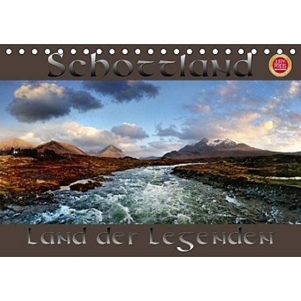 Schottland - Land der Legenden (Tischkalender 2016 DIN A5 quer), Martina Cross