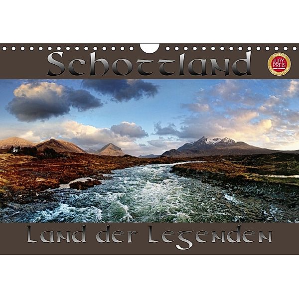 Schottland - Land der Legenden (Wandkalender 2018 DIN A4 quer), Martina Cross