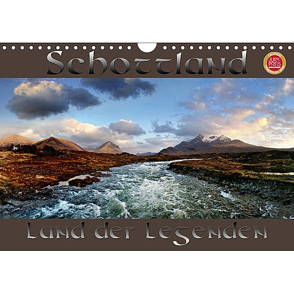 Schottland - Land der Legenden (Wandkalender 2019 DIN A4 quer), Martina Cross
