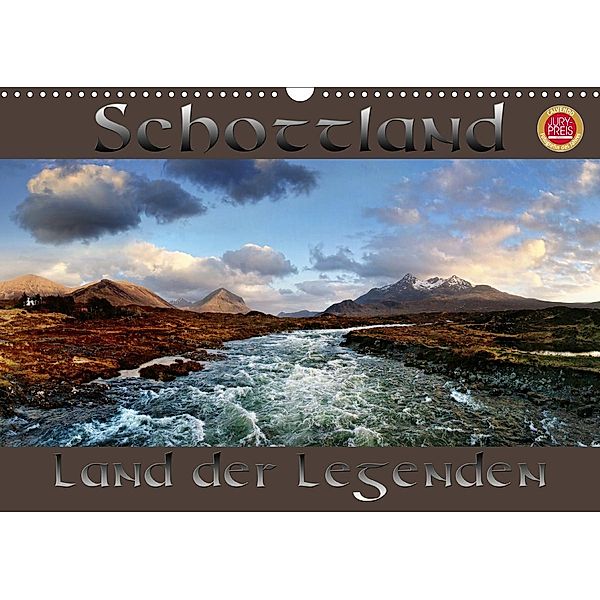 Schottland - Land der Legenden (Wandkalender 2020 DIN A3 quer), Martina Cross