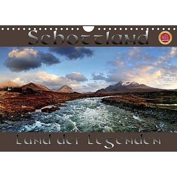 Schottland - Land der Legenden (Wandkalender 2023 DIN A4 quer), Martina Cross