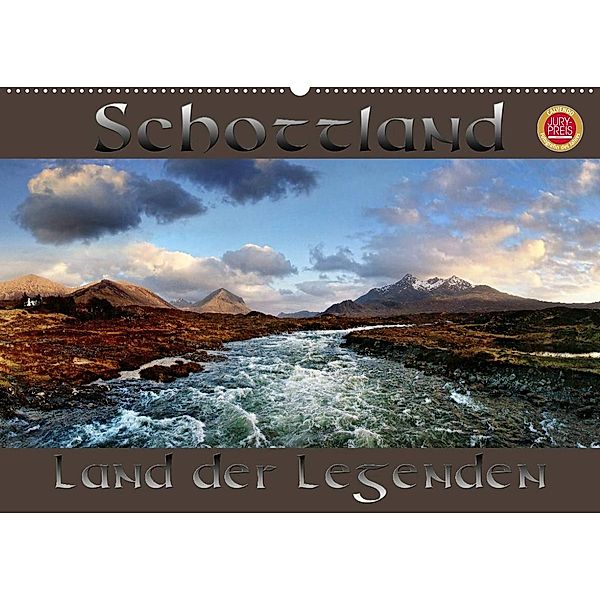 Schottland - Land der Legenden (Wandkalender 2023 DIN A2 quer), Martina Cross