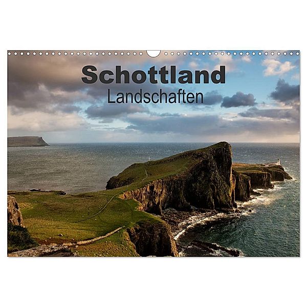 Schottland Landschaften (Wandkalender 2024 DIN A3 quer), CALVENDO Monatskalender, Klaus Gerken