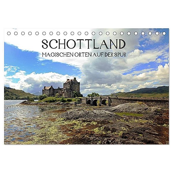 Schottland - magischen Orten auf der Spur (Tischkalender 2024 DIN A5 quer), CALVENDO Monatskalender, Alexandra Winter