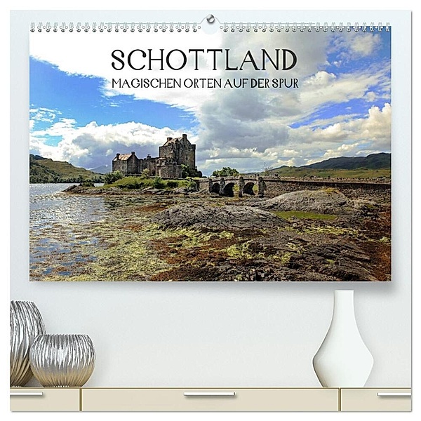 Schottland - magischen Orten auf der Spur (hochwertiger Premium Wandkalender 2024 DIN A2 quer), Kunstdruck in Hochglanz, Alexandra Winter