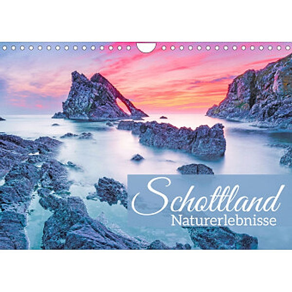 Schottland: Naturerlebnisse (Wandkalender 2022 DIN A4 quer), Calvendo