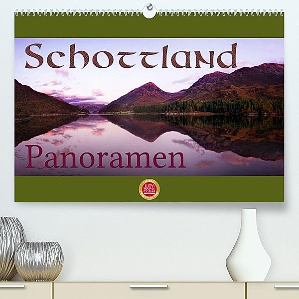 Schottland Panoramen (Premium, hochwertiger DIN A2 Wandkalender 2023, Kunstdruck in Hochglanz), Martina Cross