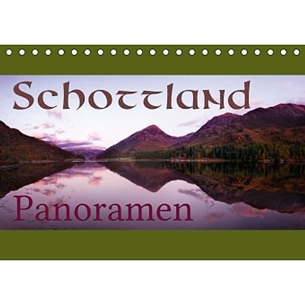 Schottland Panoramen (Tischkalender 2015 DIN A5 quer), Martina Cross