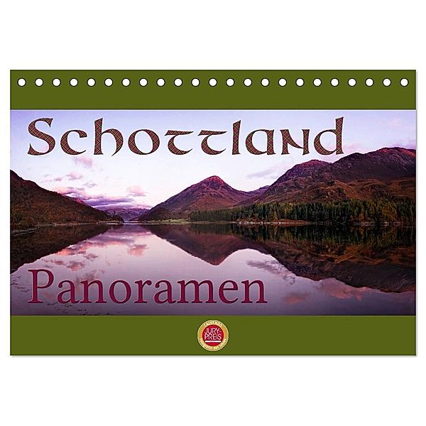 Schottland Panoramen (Tischkalender 2024 DIN A5 quer), CALVENDO Monatskalender, Martina Cross