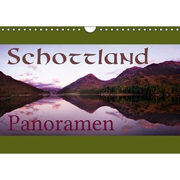 Schottland Panoramen (Wandkalender 2015 DIN A4 quer), Martina Cross