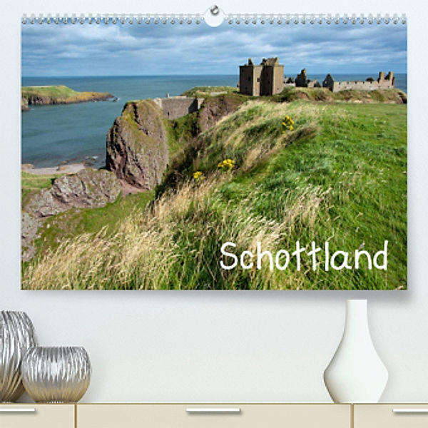 Schottland (Premium, hochwertiger DIN A2 Wandkalender 2022, Kunstdruck in Hochglanz), Frauke Scholz