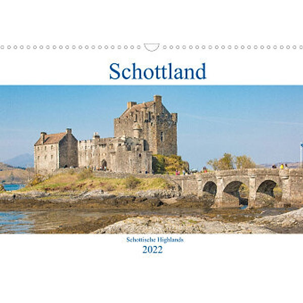 Schottland - Schottische Highlands (Wandkalender 2022 DIN A3 quer), pixs:sell
