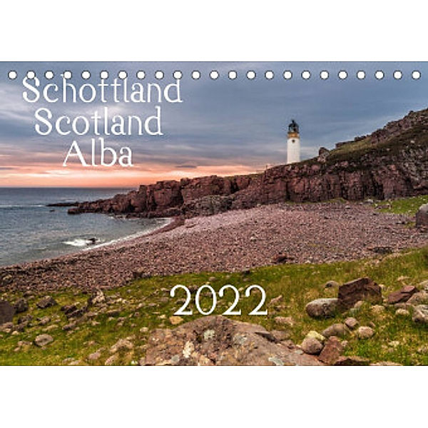 Schottland - Scotland - Alba (Tischkalender 2022 DIN A5 quer), Heiko Eschrich