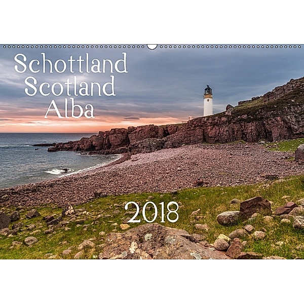 Schottland - Scotland - Alba (Wandkalender 2018 DIN A2 quer), Heiko Eschrich