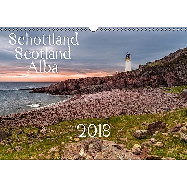 Schottland - Scotland - Alba (Wandkalender 2018 DIN A3 quer), Heiko Eschrich
