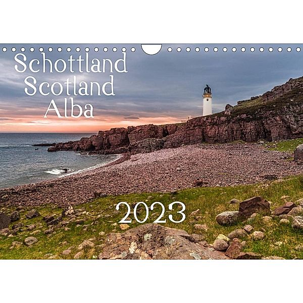 Schottland - Scotland - Alba (Wandkalender 2023 DIN A4 quer), Heiko Eschrich