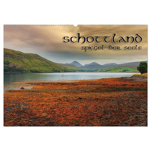 Schottland - Spiegel der Seele (Wandkalender 2024 DIN A2 quer), CALVENDO Monatskalender, Simply Photography