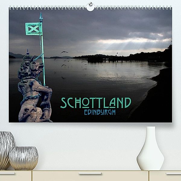 Schottland und Edinburgh (Premium, hochwertiger DIN A2 Wandkalender 2023, Kunstdruck in Hochglanz), Peter Schäfer