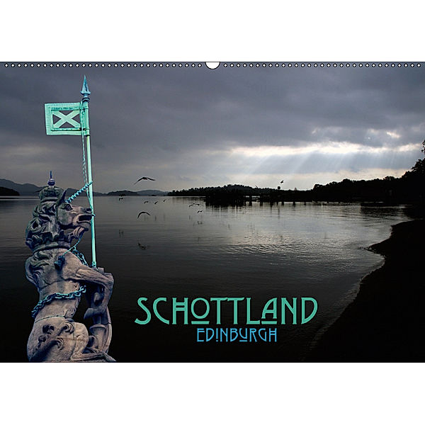 Schottland und Edinburgh (Wandkalender 2019 DIN A2 quer), Peter Schäfer