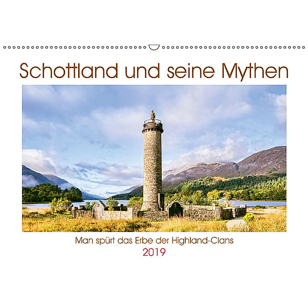 Schottland und seine Mythen (Wandkalender 2019 DIN A2 quer), CALVENDO