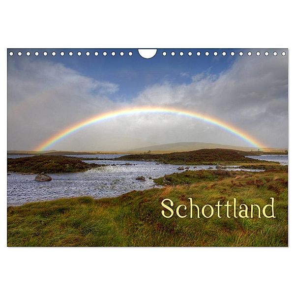 Schottland (Wandkalender 2024 DIN A4 quer), CALVENDO Monatskalender, Katrin Sälzer