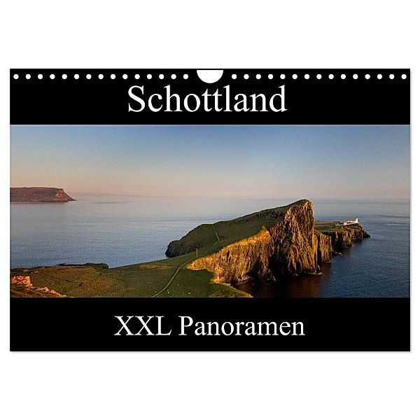 Schottland - XXL Panoramen (Wandkalender 2024 DIN A4 quer), CALVENDO Monatskalender, Juergen Schonnop