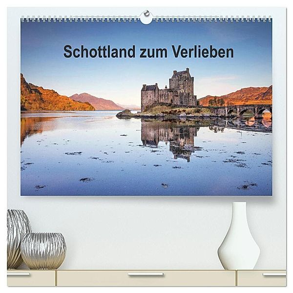 Schottland zum Verlieben (hochwertiger Premium Wandkalender 2025 DIN A2 quer), Kunstdruck in Hochglanz, Calvendo, Anne Berger