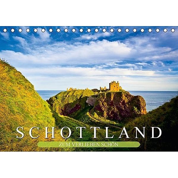 Schottland: zum Verlieben schön (Tischkalender 2016 DIN A5 quer), Calvendo