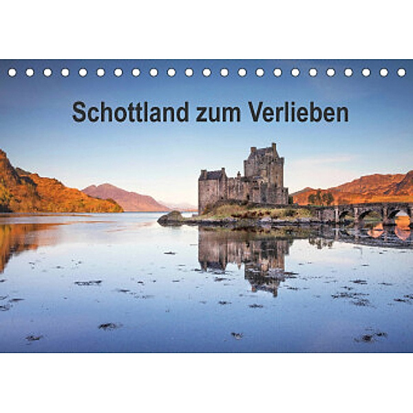 Schottland zum Verlieben (Tischkalender 2022 DIN A5 quer), Anne Berger