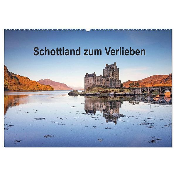 Schottland zum Verlieben (Wandkalender 2024 DIN A2 quer), CALVENDO Monatskalender, Anne Berger