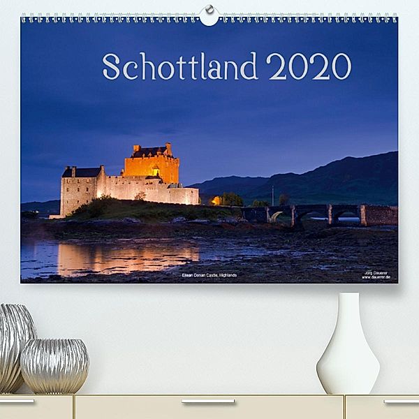 Schottland(Premium, hochwertiger DIN A2 Wandkalender 2020, Kunstdruck in Hochglanz), Jörg Dauerer