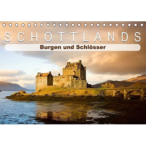 Schottlands Burgen und Schlösser (Tischkalender 2014 DIN A5 quer), Calvendo