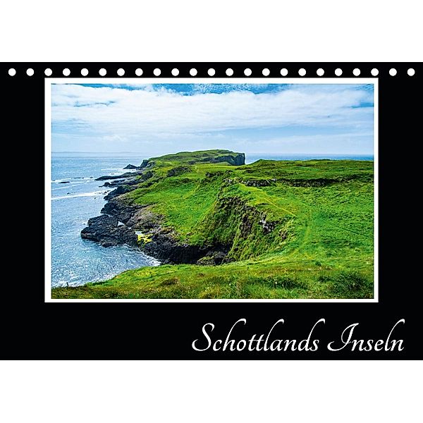 Schottlands Inseln (Tischkalender 2021 DIN A5 quer), Chrispami