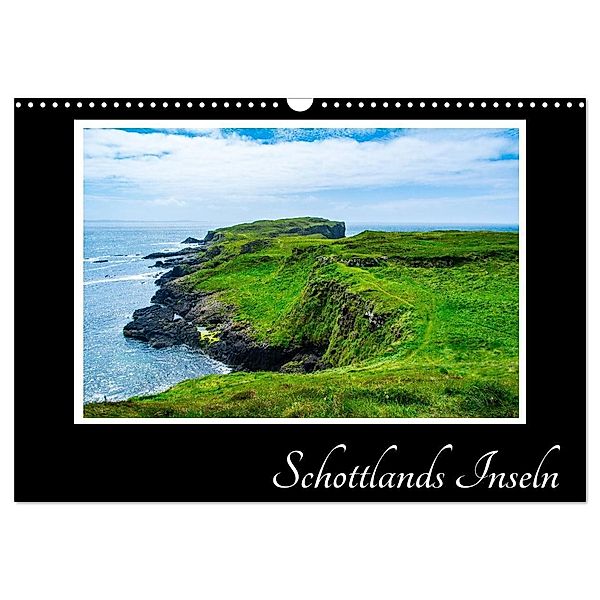 Schottlands Inseln (Wandkalender 2024 DIN A3 quer), CALVENDO Monatskalender, Chrispami